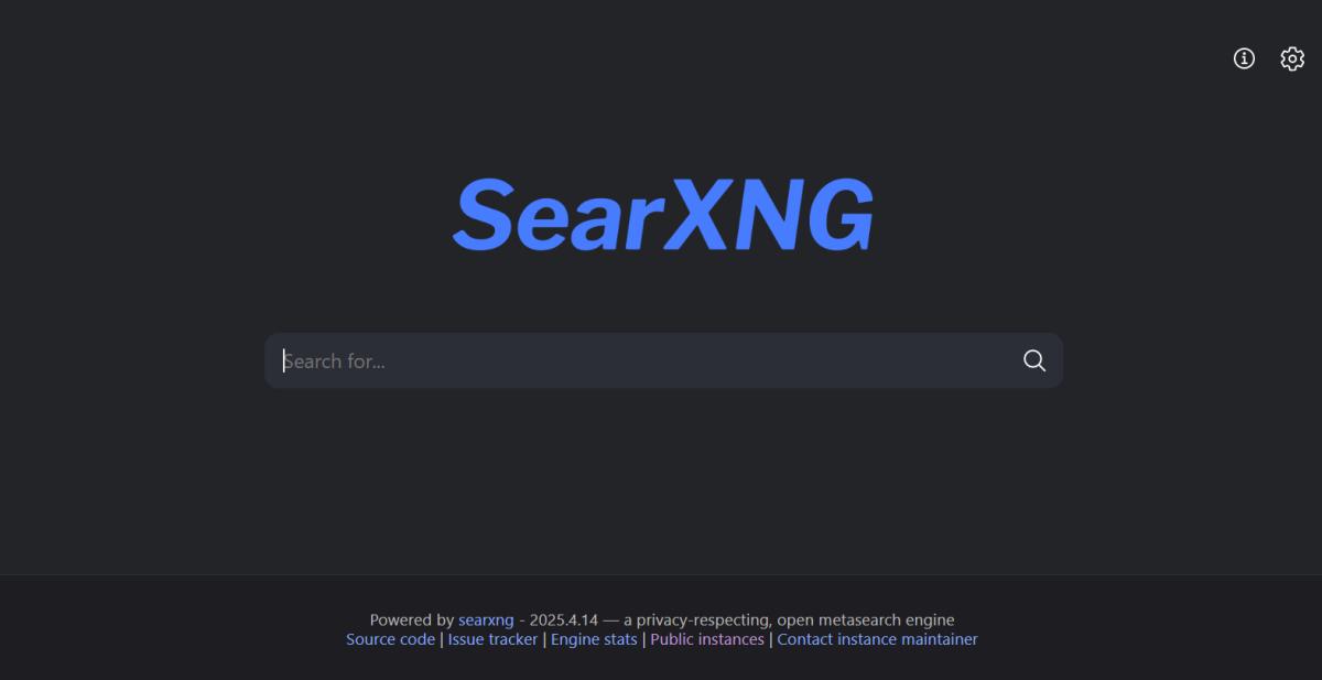 The Open-Source Privacy-Focused Meta Search Engine